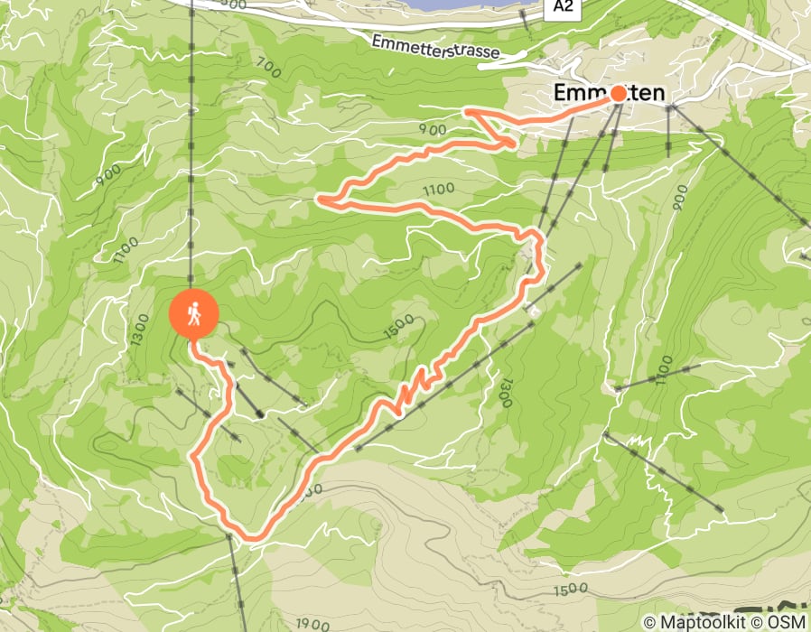 Karte der Tour