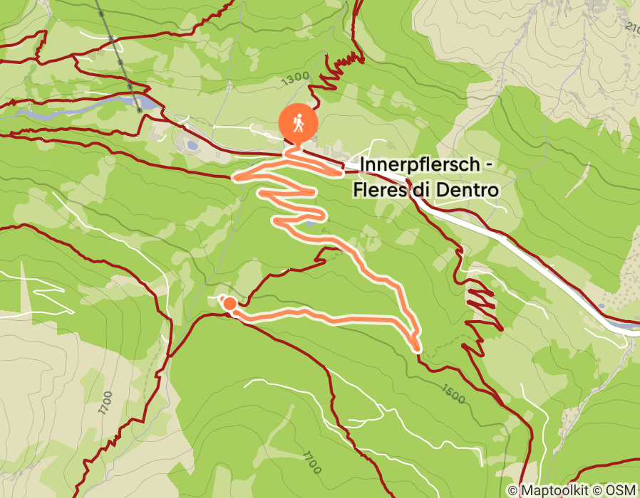 Karte der Tour