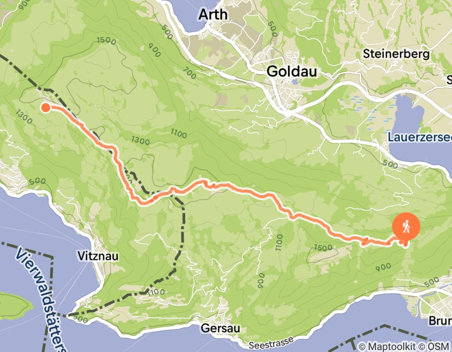 Karte der Tour