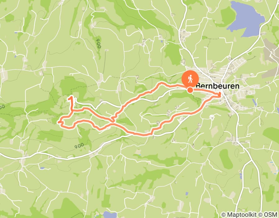 Karte der Tour