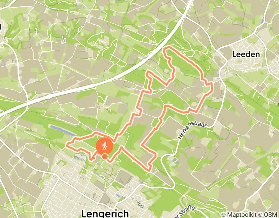 Karte der Tour