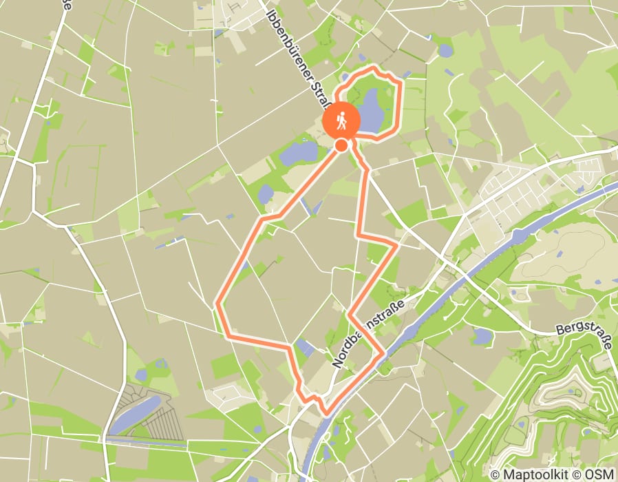 Karte der Tour