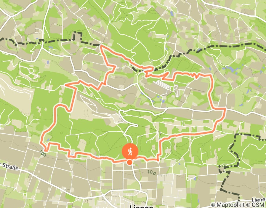 Karte der Tour