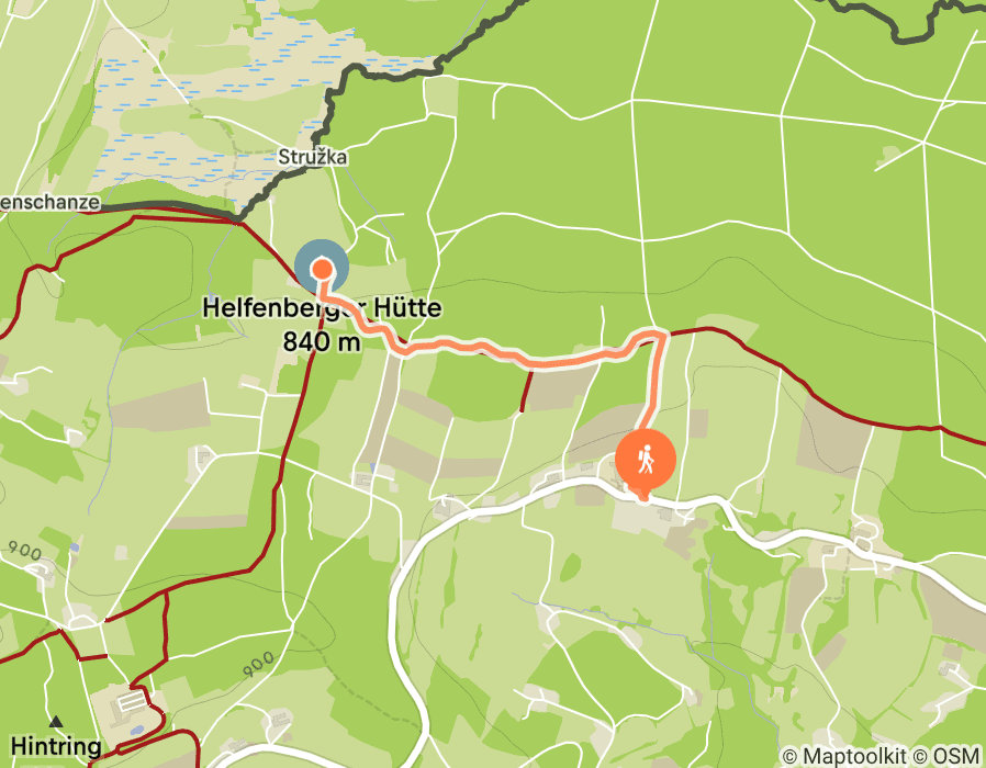 Karte der Tour