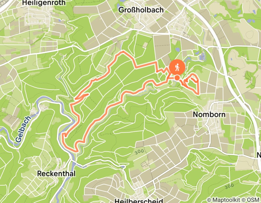 Karte der Tour