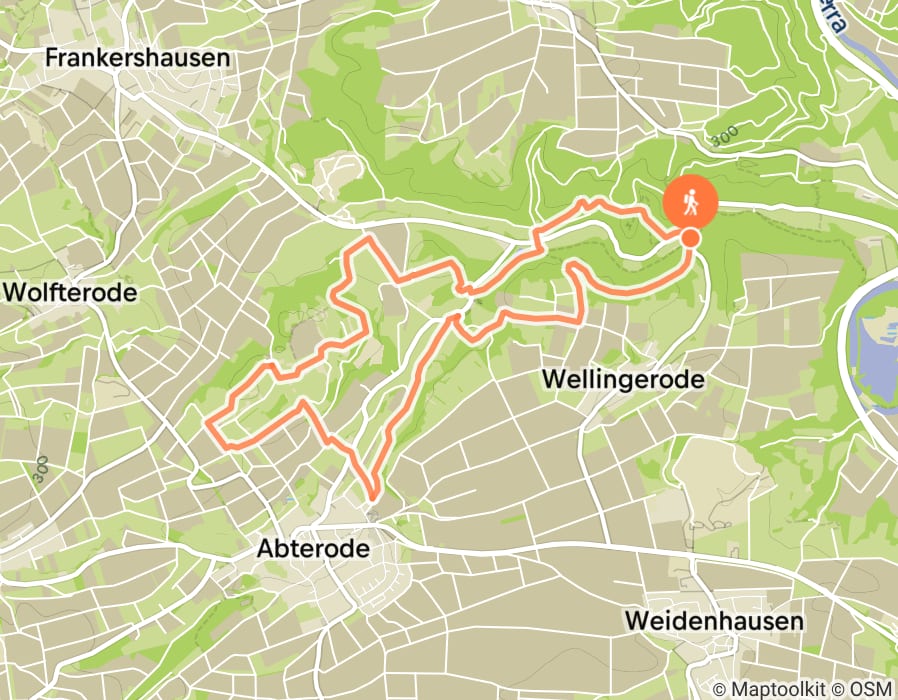 Karte der Tour