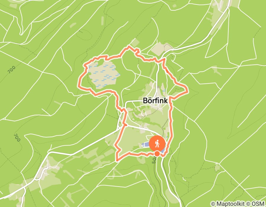 Karte der Tour