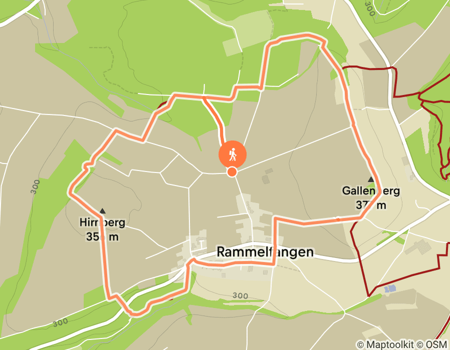 Karte der Tour