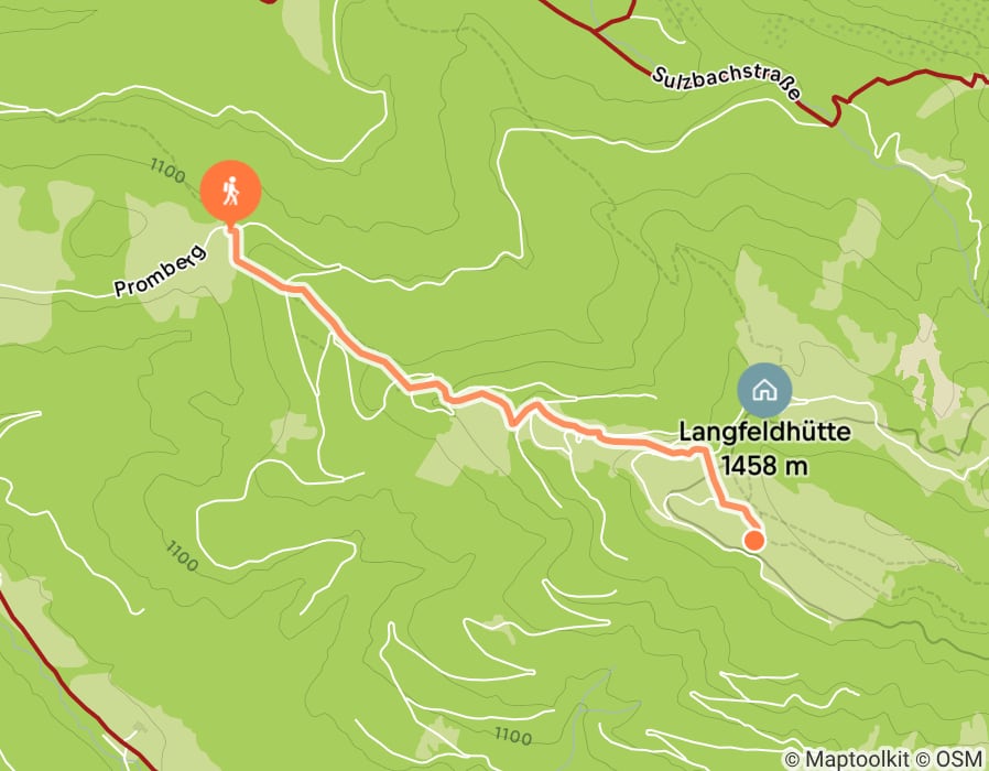 Karte der Tour