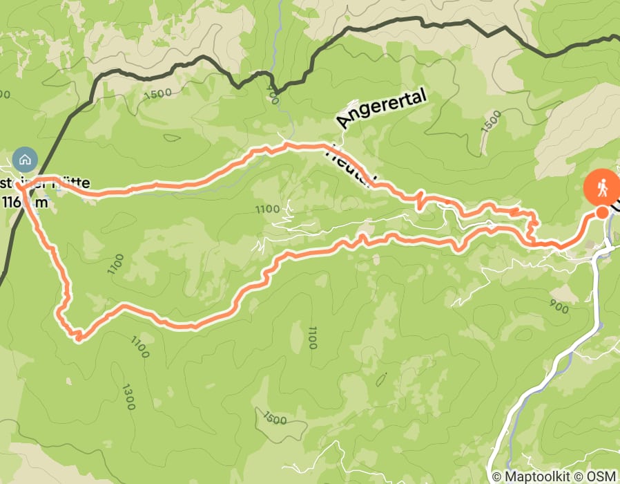 Karte der Tour