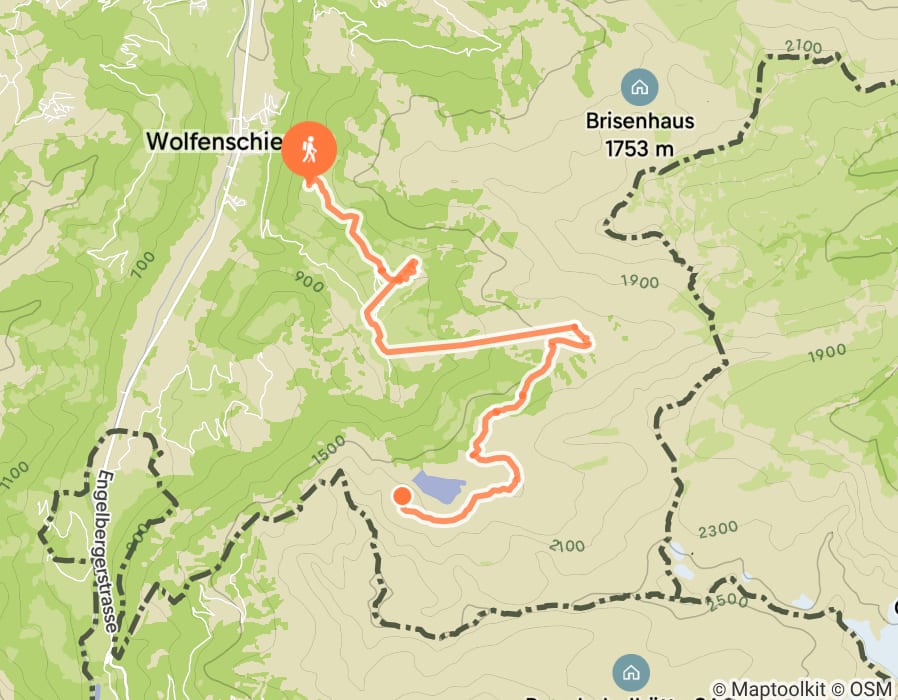 Karte der Tour