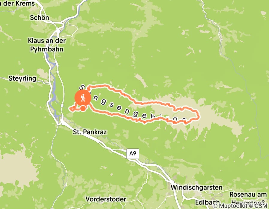 Karte der Tour