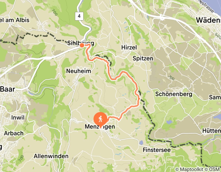 Karte der Tour
