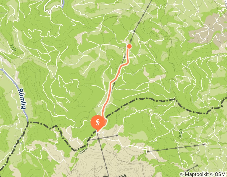 Karte der Tour