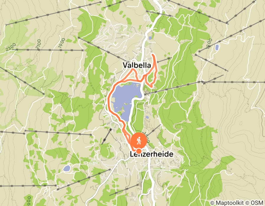 Karte der Tour