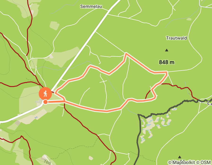 Karte der Tour