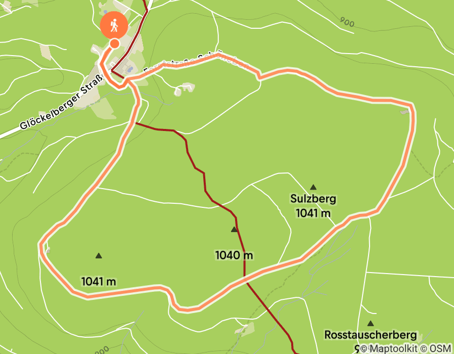 Karte der Tour