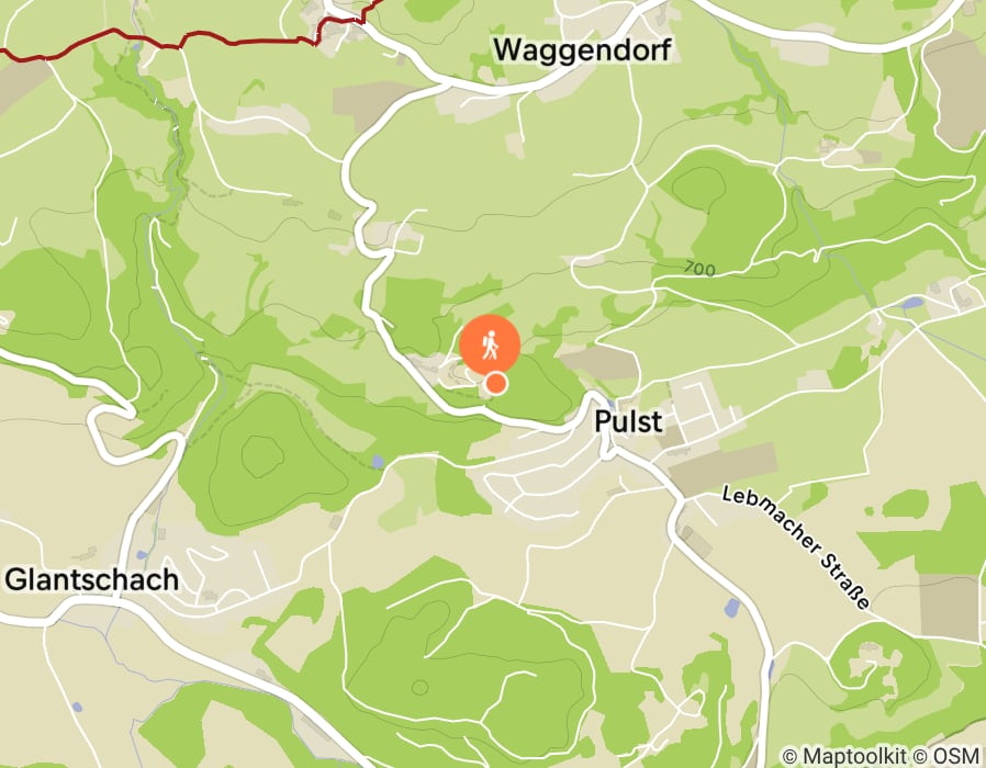 Karte der Tour