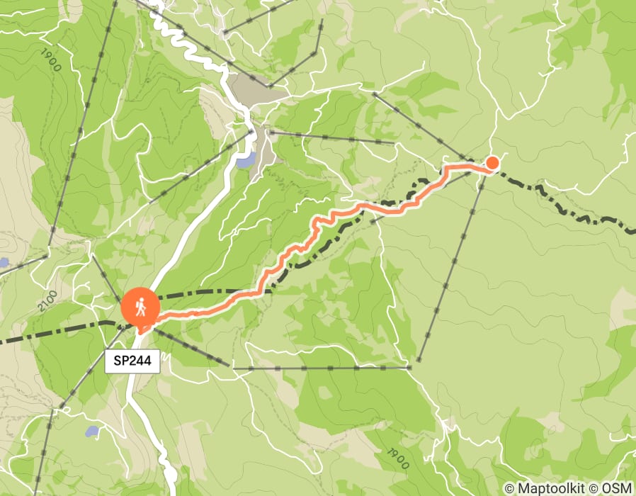 Karte der Tour