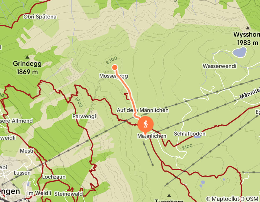 Karte der Tour