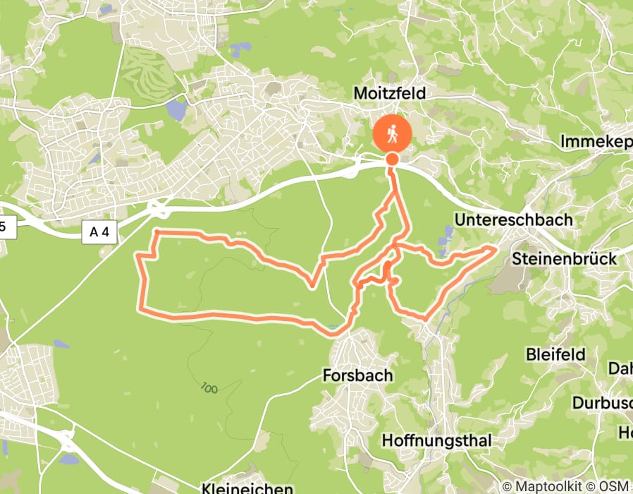 Karte der Tour