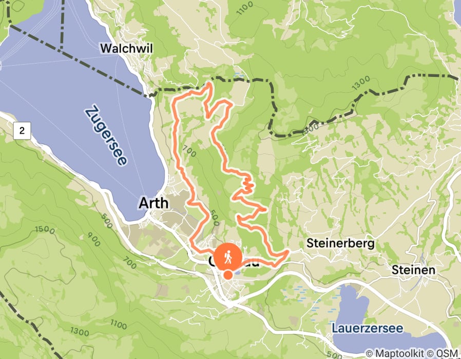 Karte der Tour