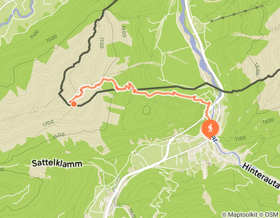 Karte der Tour