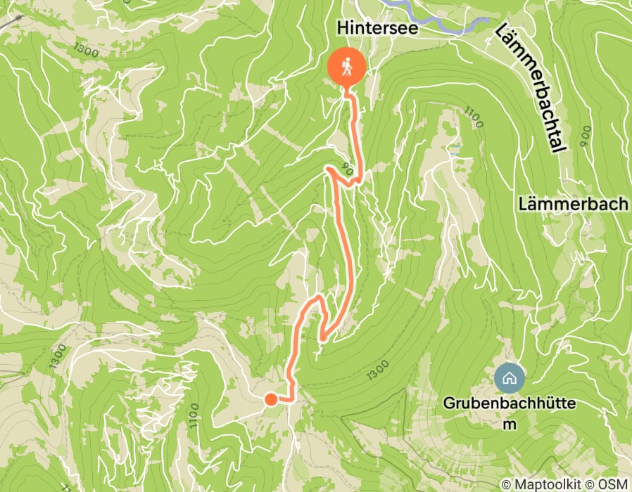 Karte der Tour