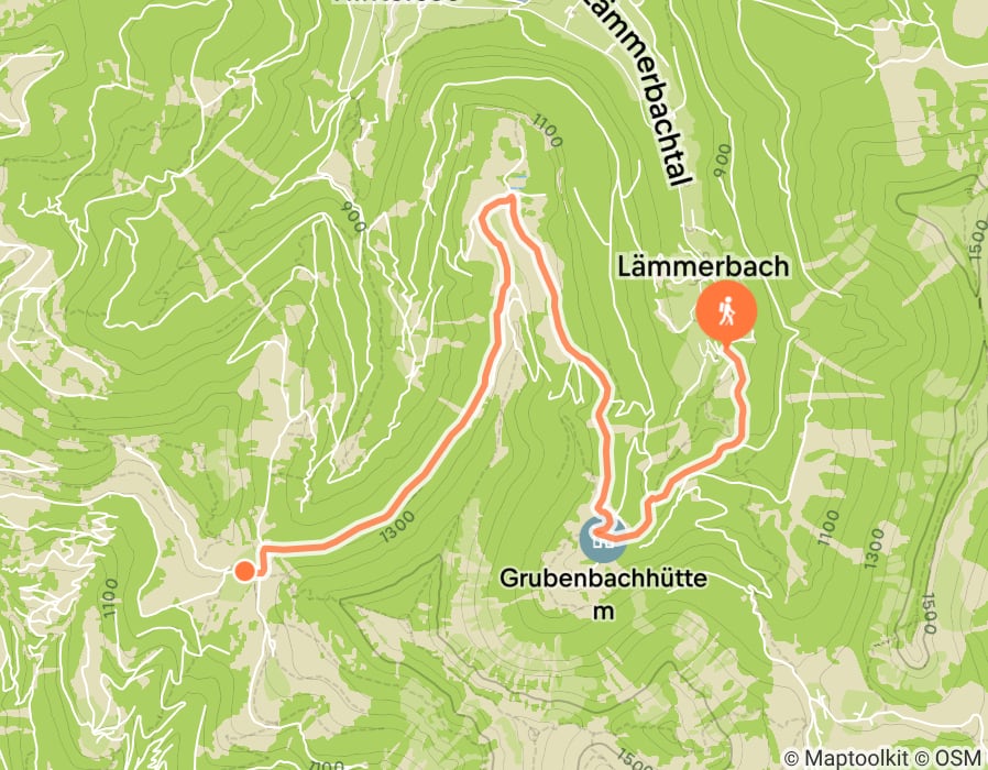 Karte der Tour