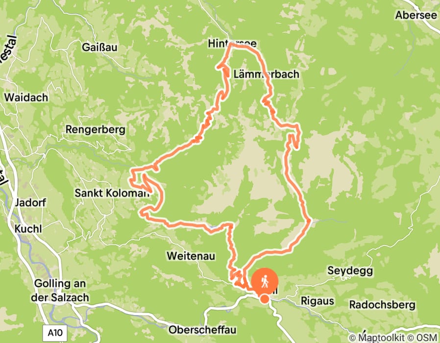 Karte der Tour