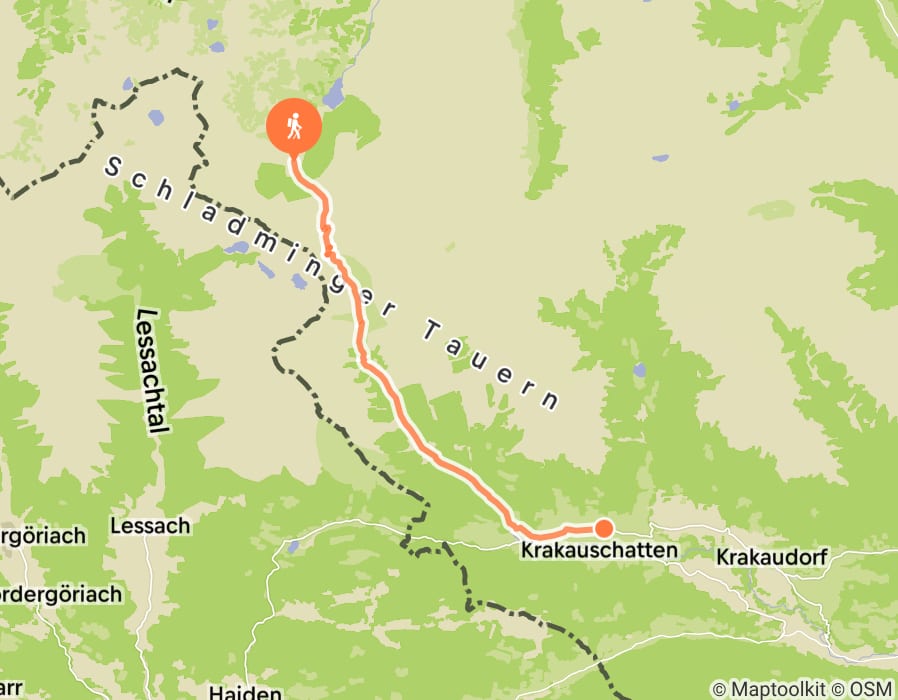 Karte der Tour