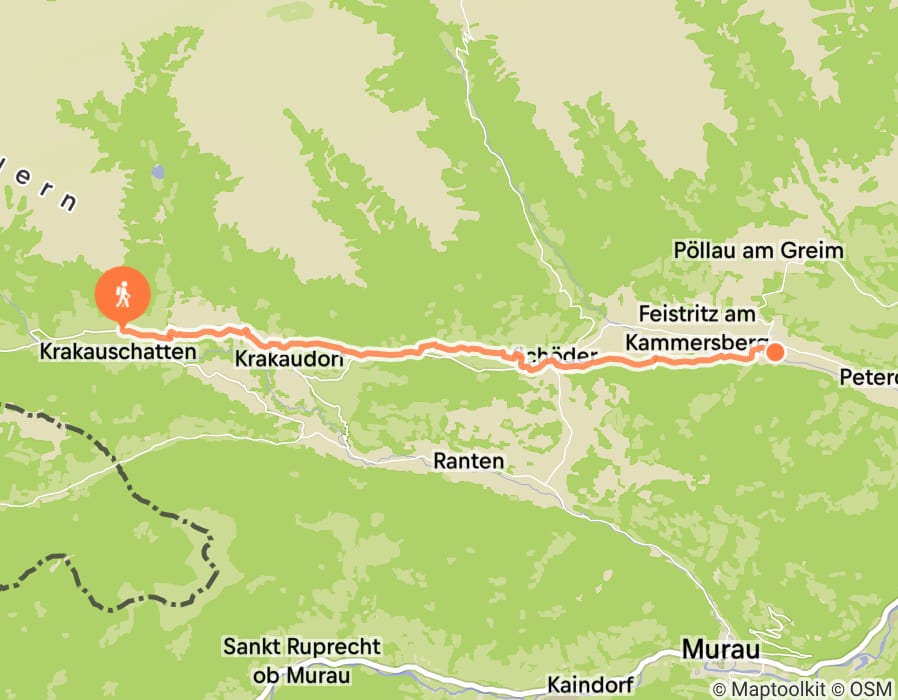 Karte der Tour
