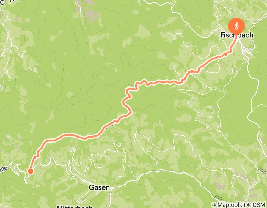 Karte der Tour