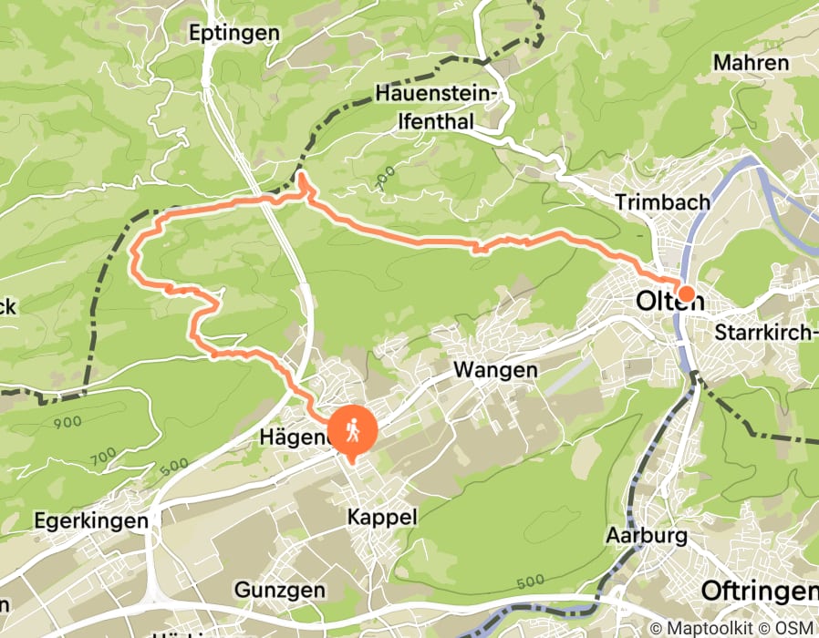 Karte der Tour