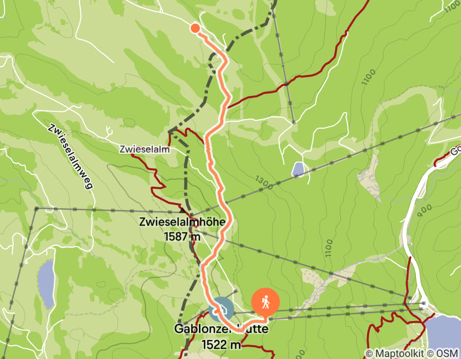 Karte der Tour