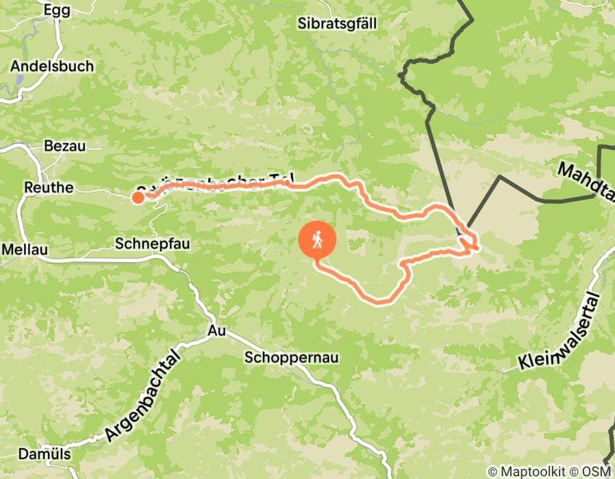 Karte der Tour