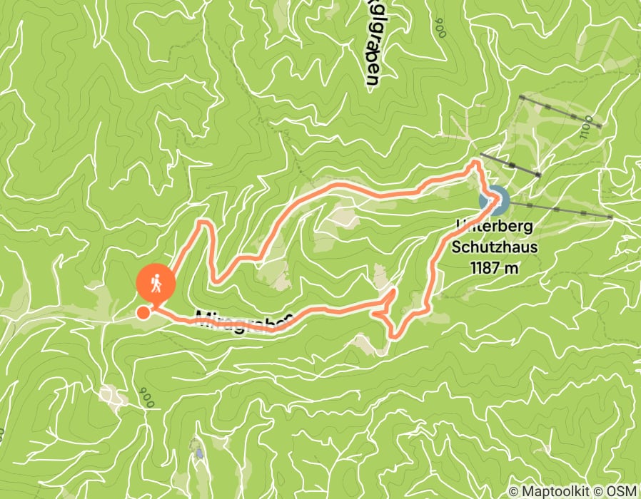 Karte der Tour