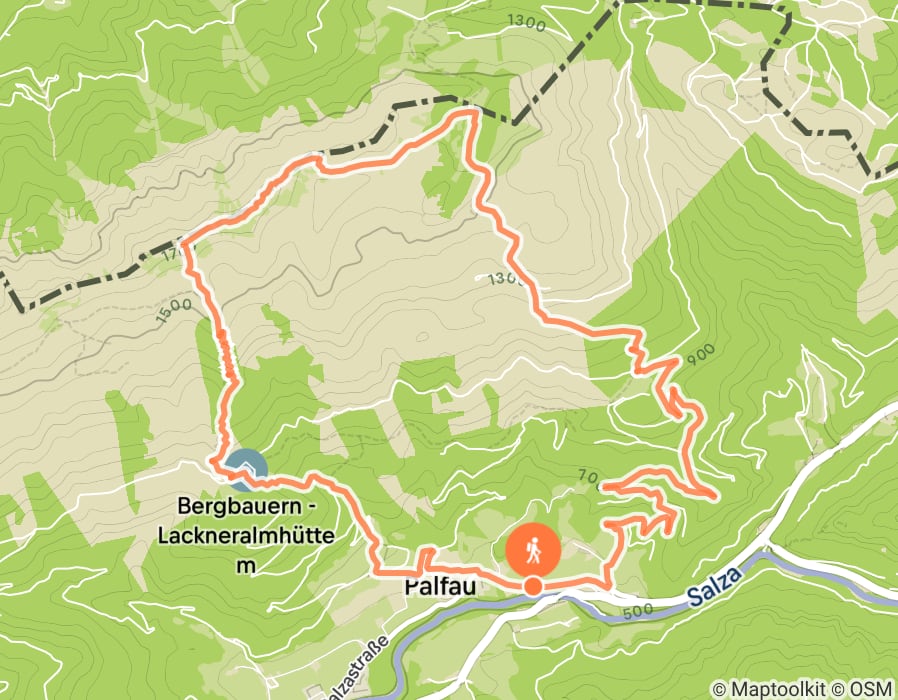 Karte der Tour
