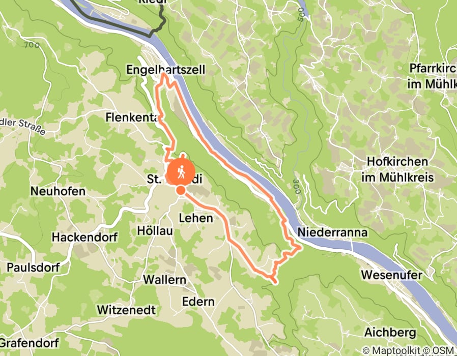 Karte der Tour