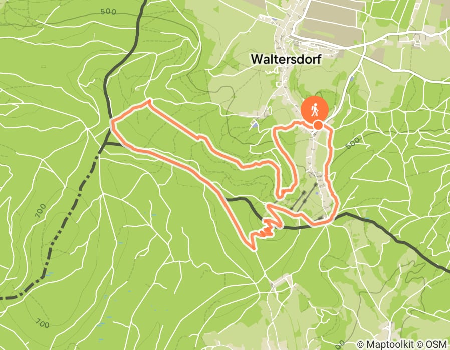 Karte der Tour