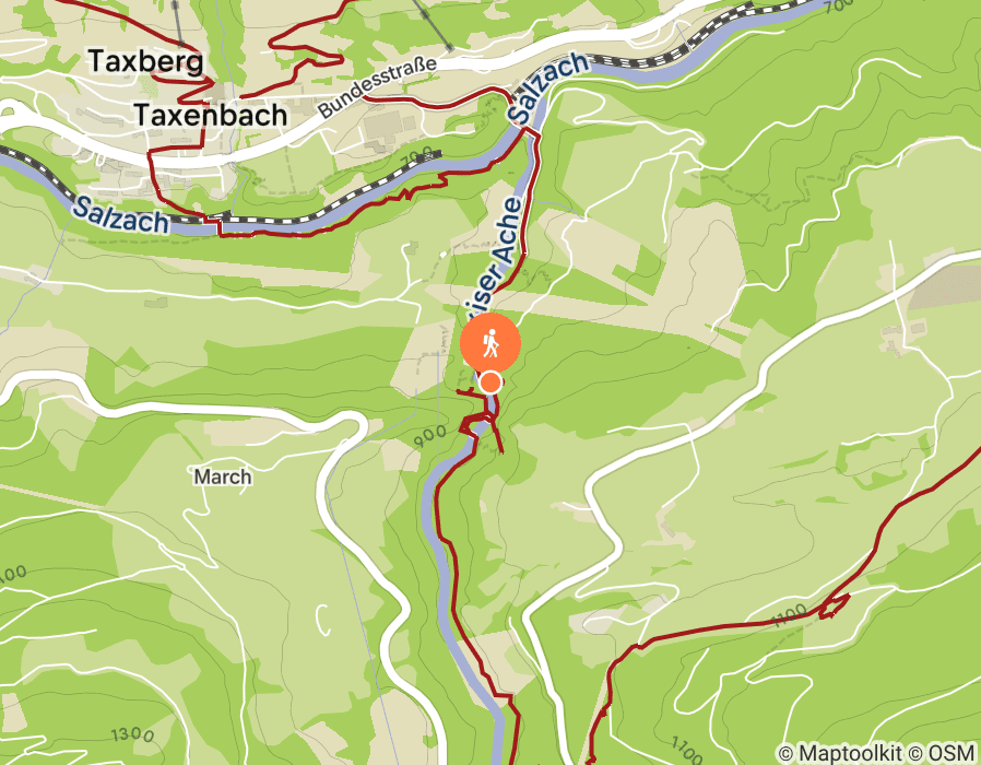 Karte der Tour