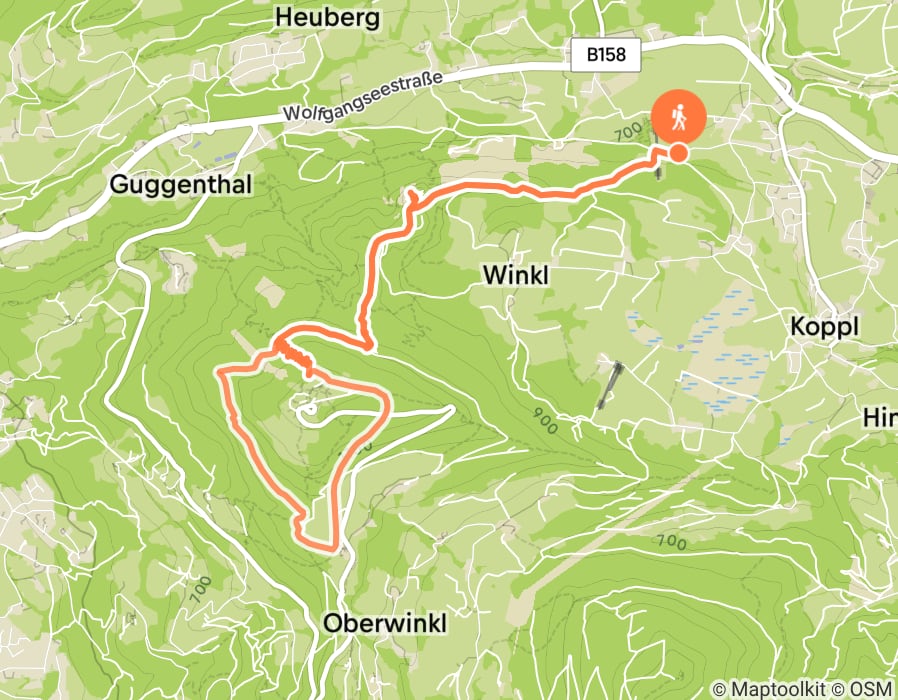 Karte der Tour