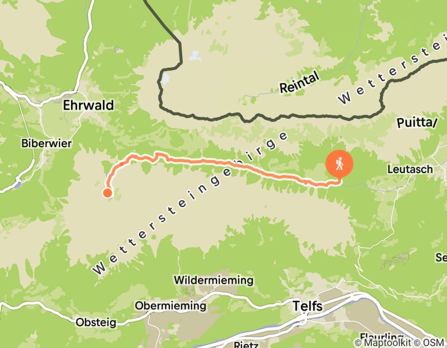 Karte der Tour