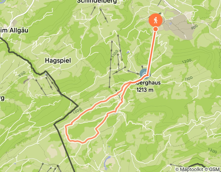 Karte der Tour