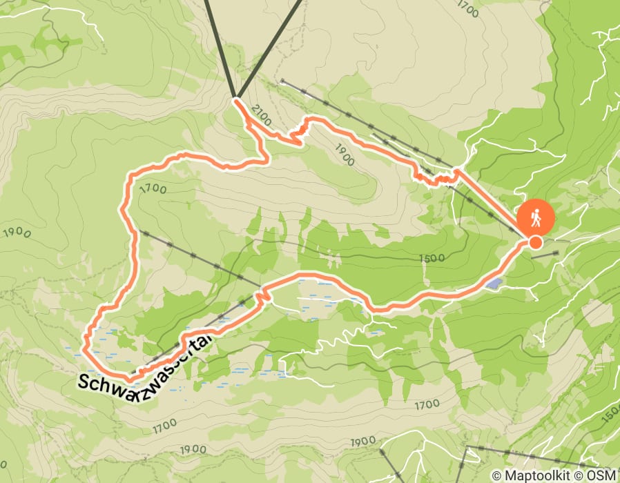Karte der Tour