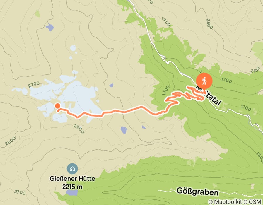 Karte der Tour