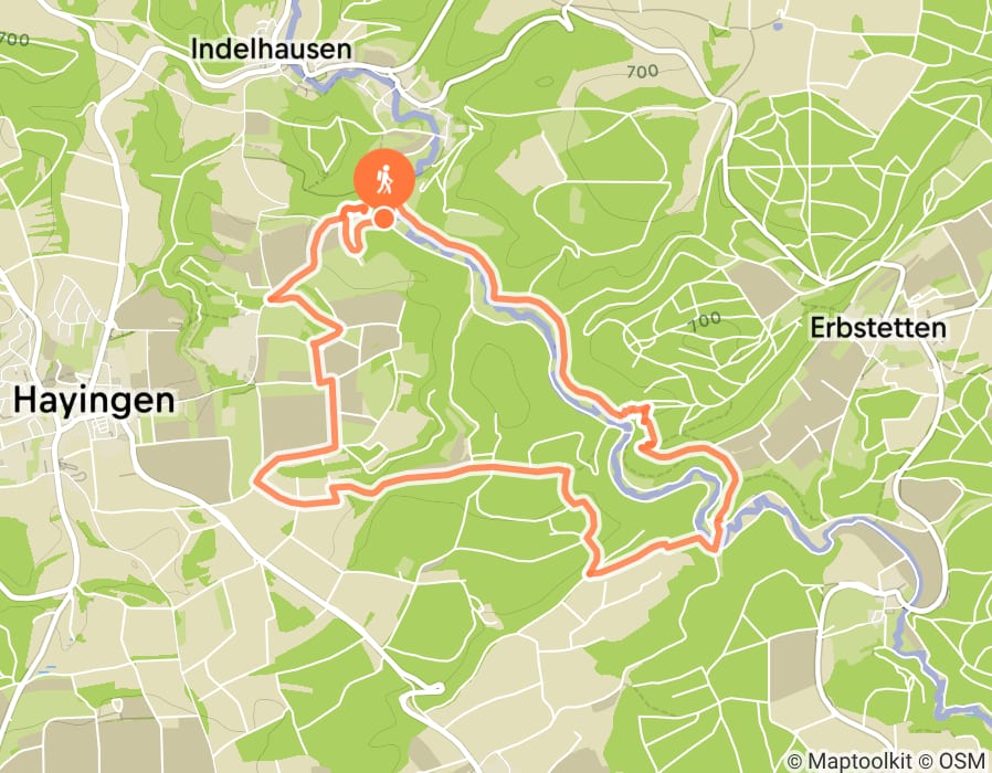 Karte der Tour
