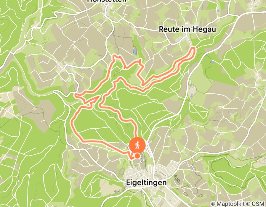 Karte der Tour