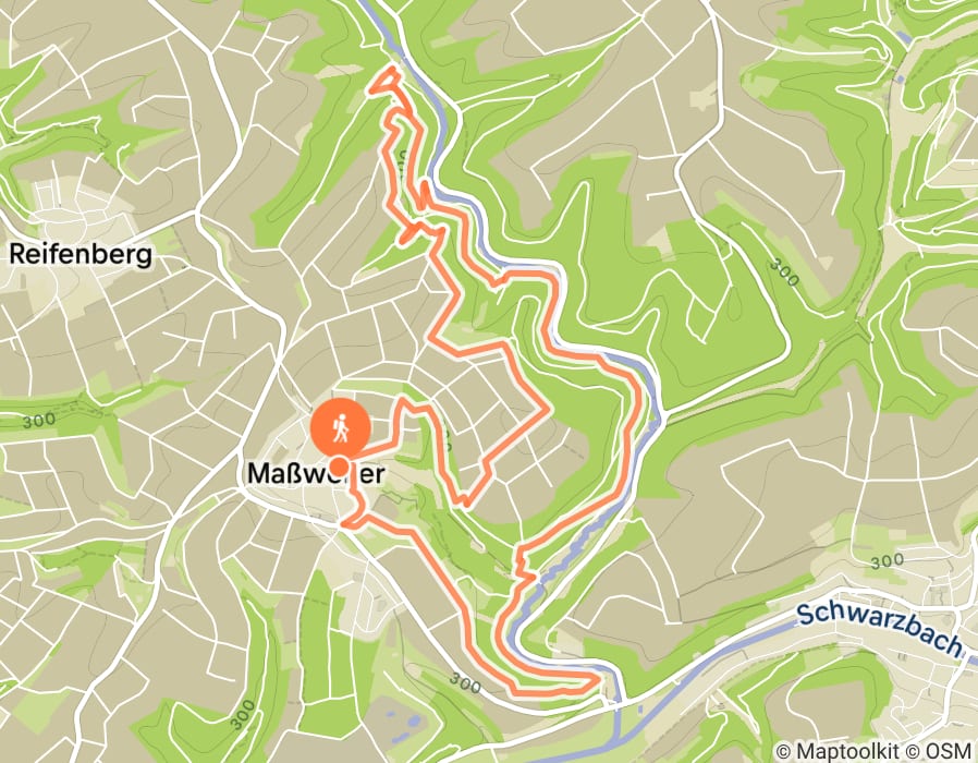 Karte der Tour