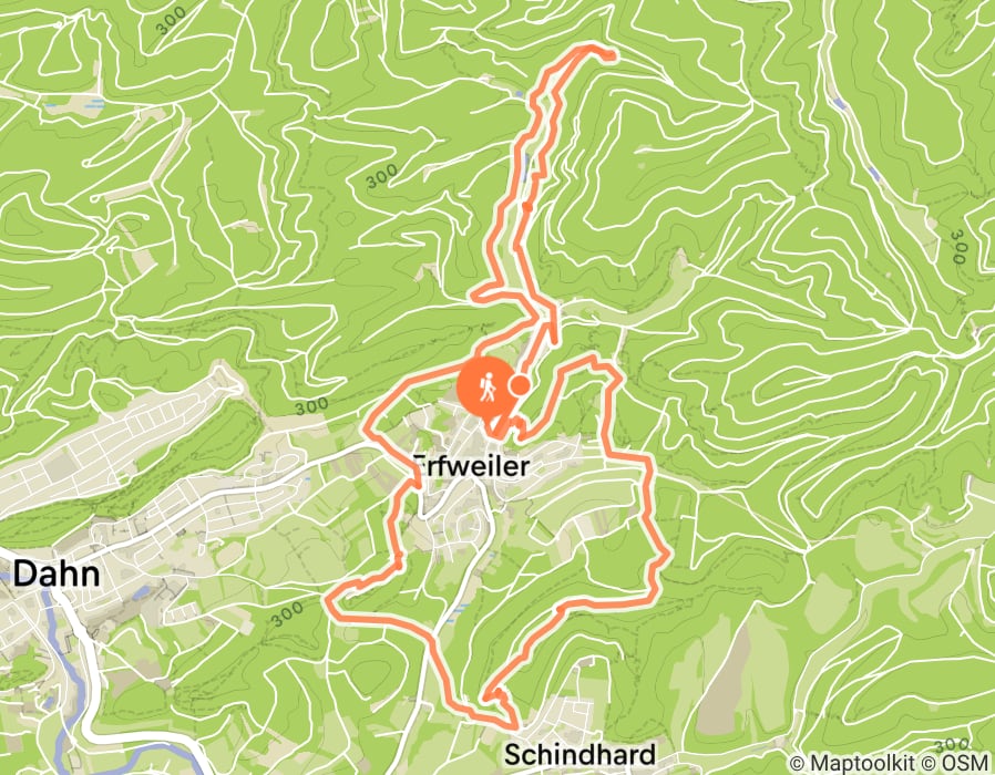 Karte der Tour